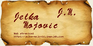 Jelka Mojović vizit kartica